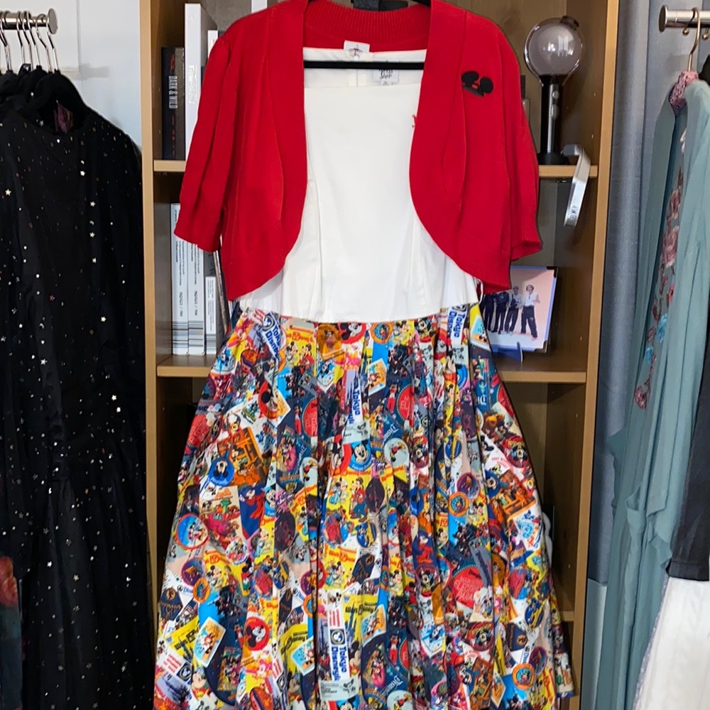 Disney The Dress Shop Mouseketeer Vintage Dress